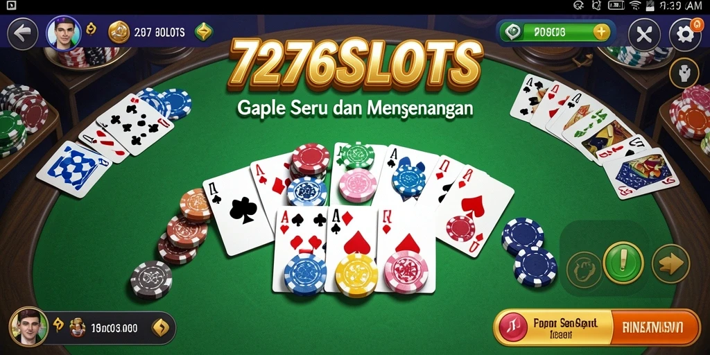 Tampilan gameplay 7276SLOTS yang seru dan menarik.