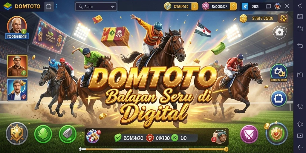 Gameplay balapan seru dengan trek menarik dan mobil cepat.
