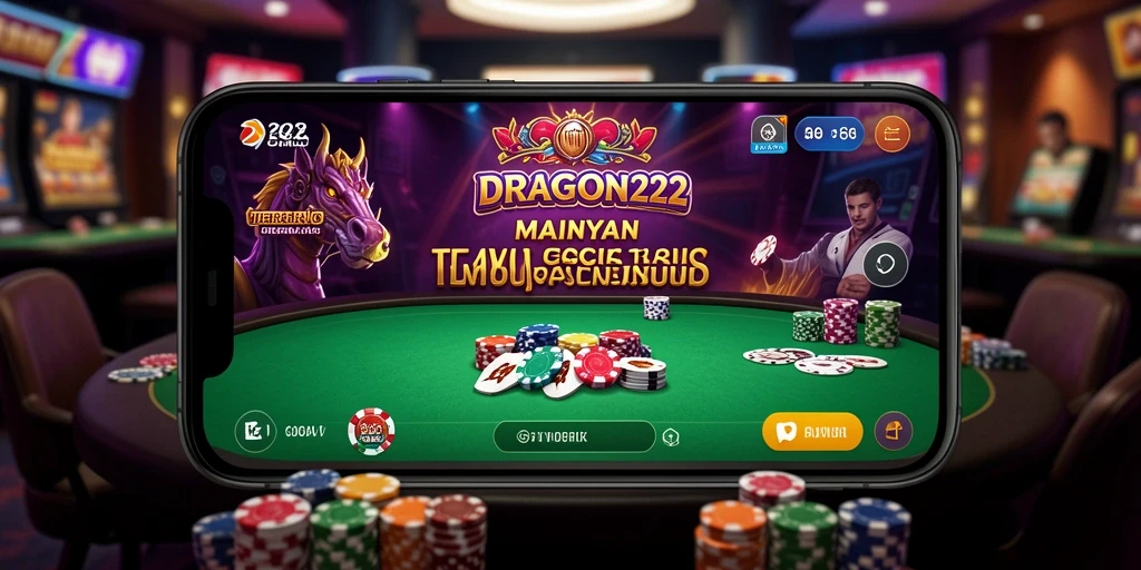 Screenshot gameplay Live Casino DRAGON222 menampilkan suasana kasino yang mendebarkan.