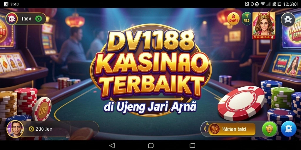 Tampilan gameplay menarik dari aplikasi Kasino DV188.
