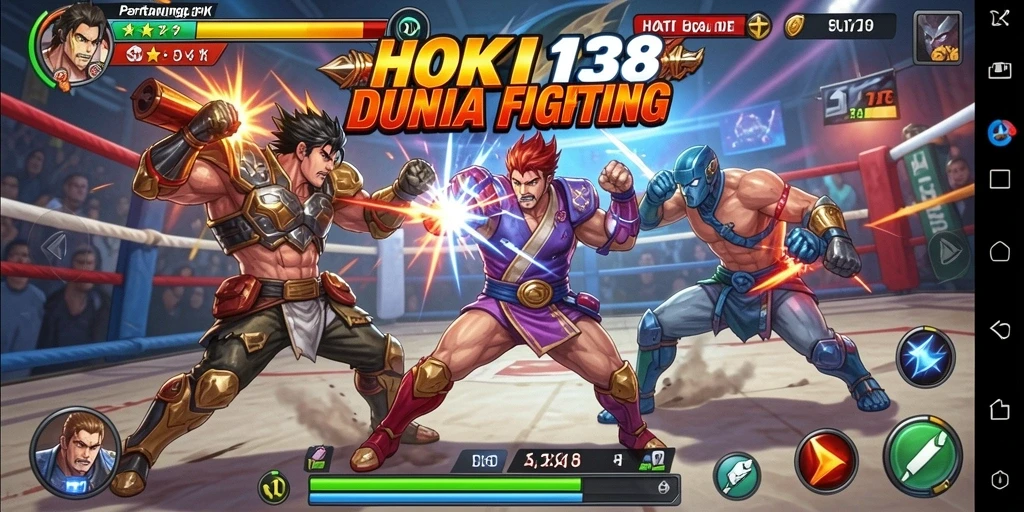Tampilkan gameplay seru HOKI138 dengan pertarungan yang intens.