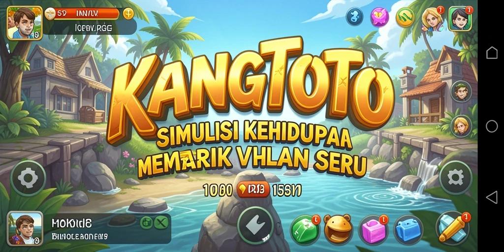 Tampilan gameplay KANGTOTO yang menawan dan interaktif.