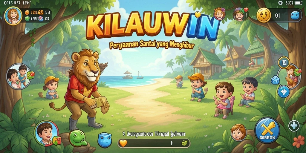 Tangkapan layar gameplay KILAUWIN yang menampilkan keseruan permainan.