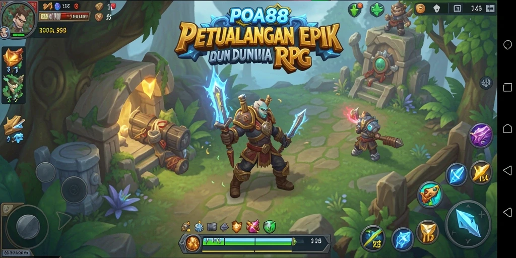 Tampilan menakjubkan dari gameplay RPG yang mendalam dan menarik.
