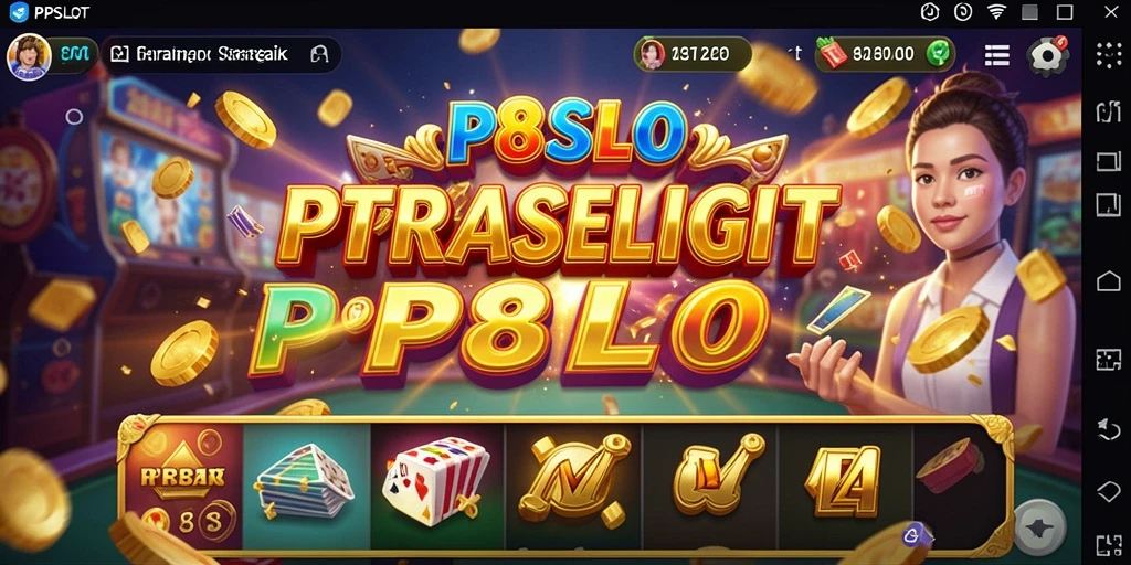 Tampilan gameplay menarik dari PP8SLOT dengan berbagai slot.