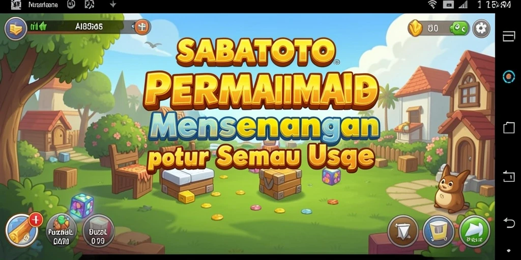 Tampilan gameplay SABATOTO yang menantang dan seru.