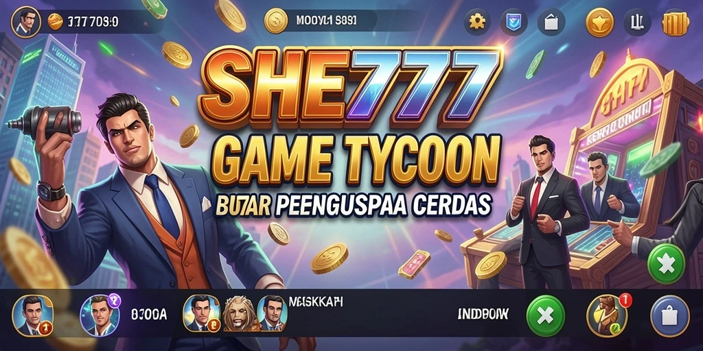 Tampilan gameplay SHE777 yang menarik dan interaktif.