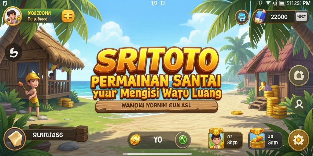Tampilan gameplay SRITOTO yang seru dan menghibur.